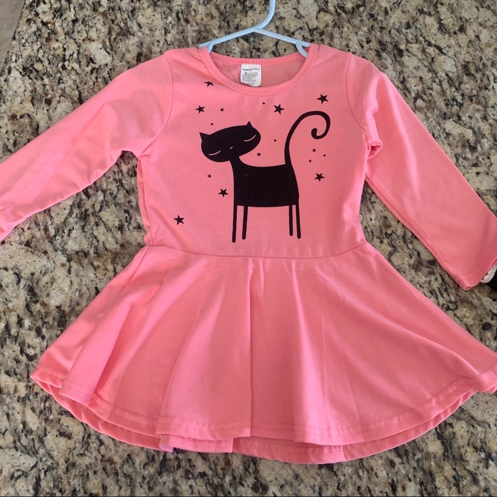 NEW Black Cat Halloween Dress